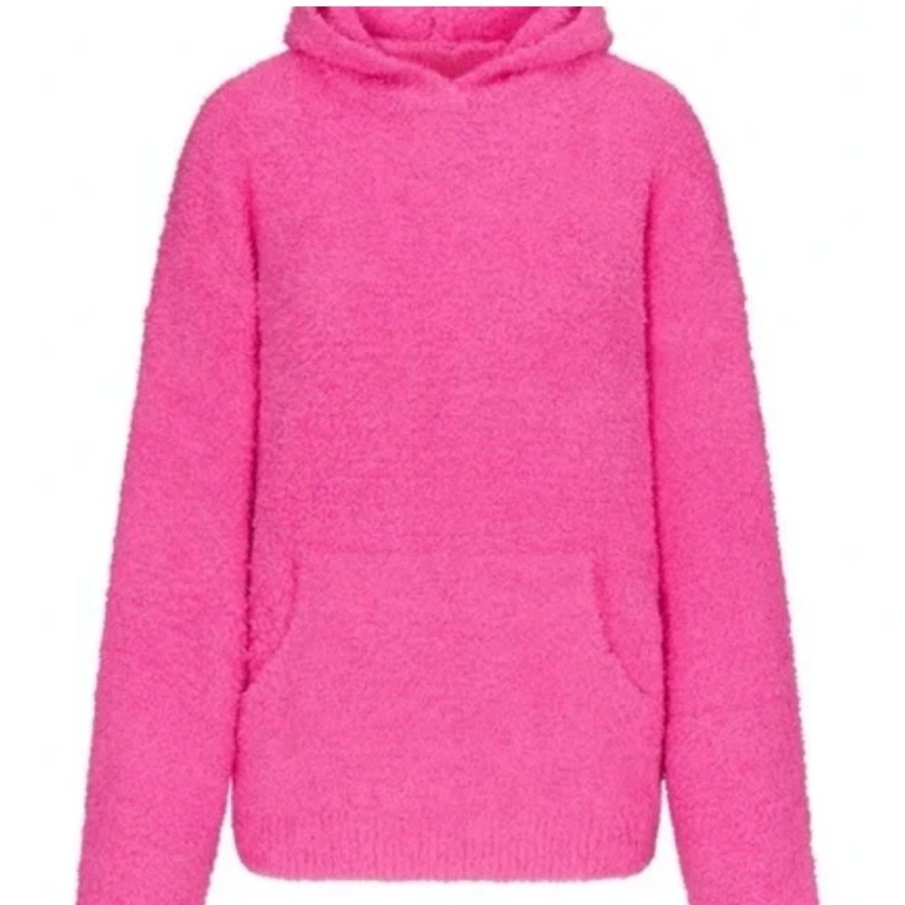 Skims Cozy Pink Hoodie for Women
